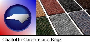 Charlotte, North Carolina - carpet samples