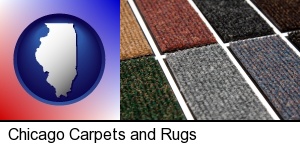 Chicago, Illinois - carpet samples