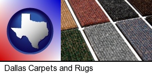 Dallas, Texas - carpet samples