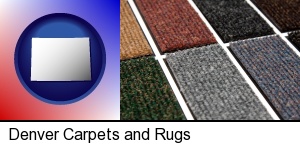 Denver, Colorado - carpet samples